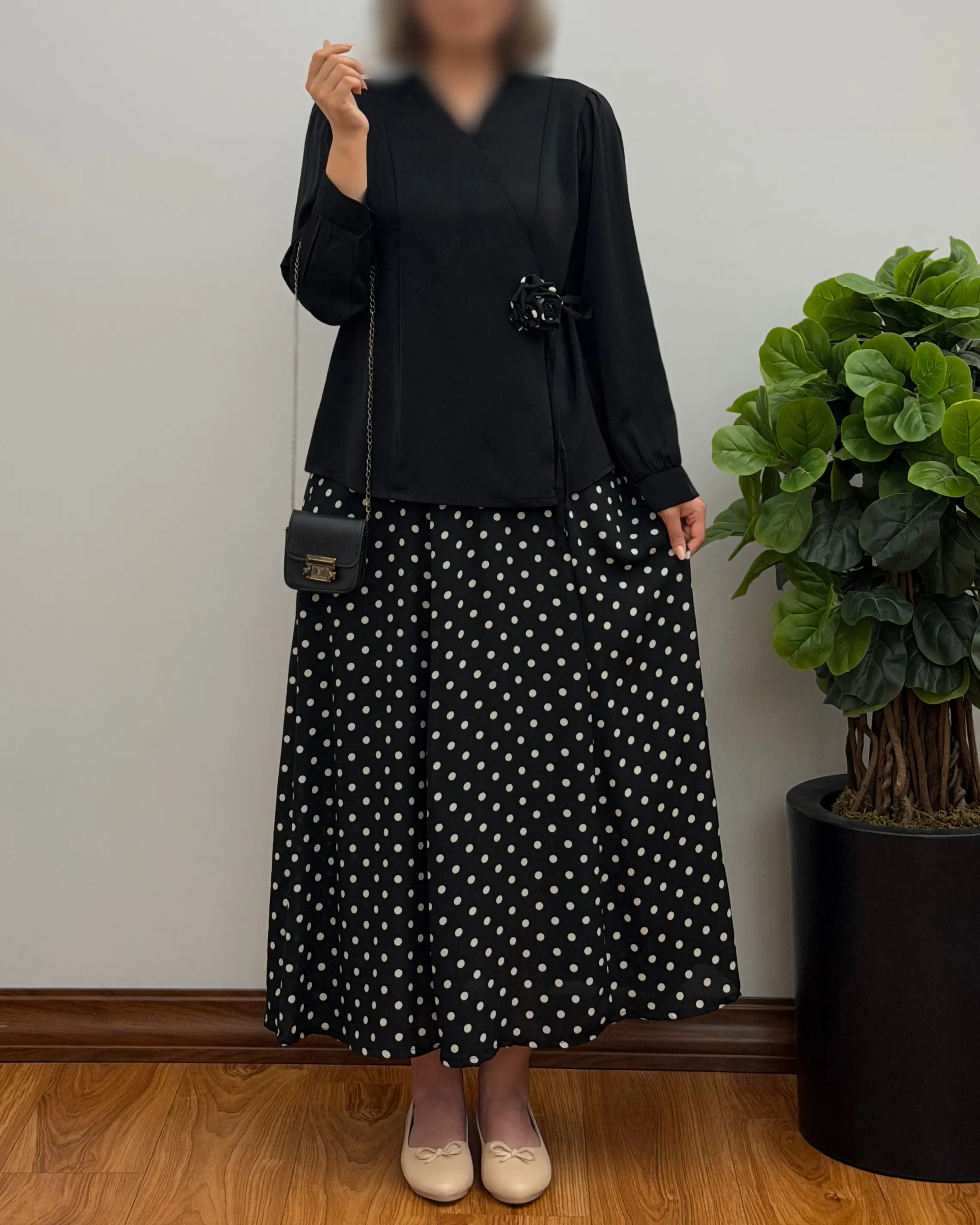 ست شومیز دامن زنانه مدل همیلا